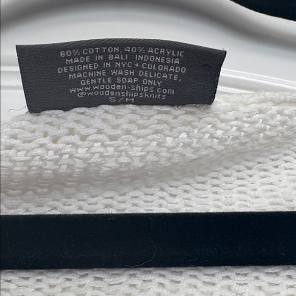 Wooden Ships Cream Sweater Be Kind - Picture 3 of 5